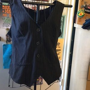 Pin stripped vest
